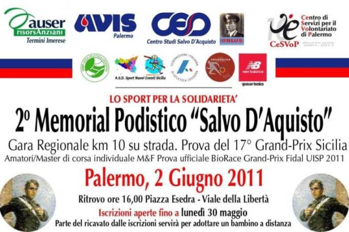 A Palermo il 2° Memorial “Salvo D’Acquisto”