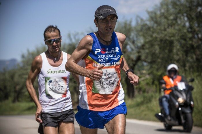 Giorgio Calcaterra alla “Tre Campanili Half Marathon”