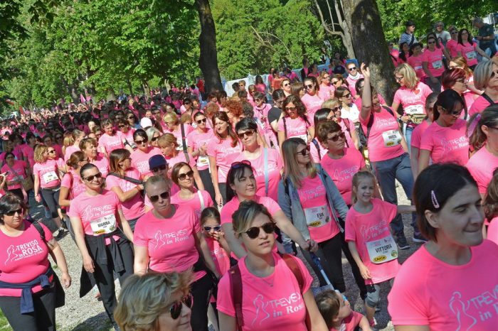 Treviso in rosa: 4.526 donne di corsa in città