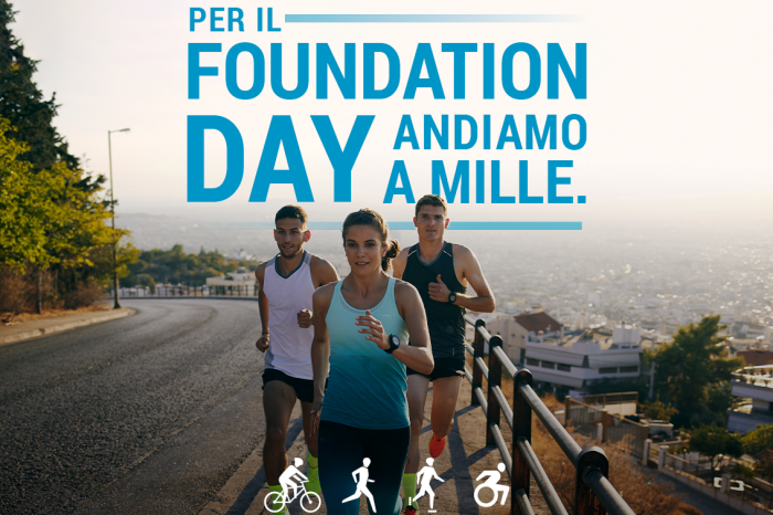 Foundation Day: a piedi, di corsa, in bici o carrozzina per percorrere 1000 km